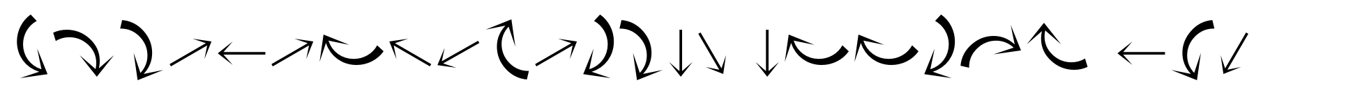 Omnidirectional Arrows JNL